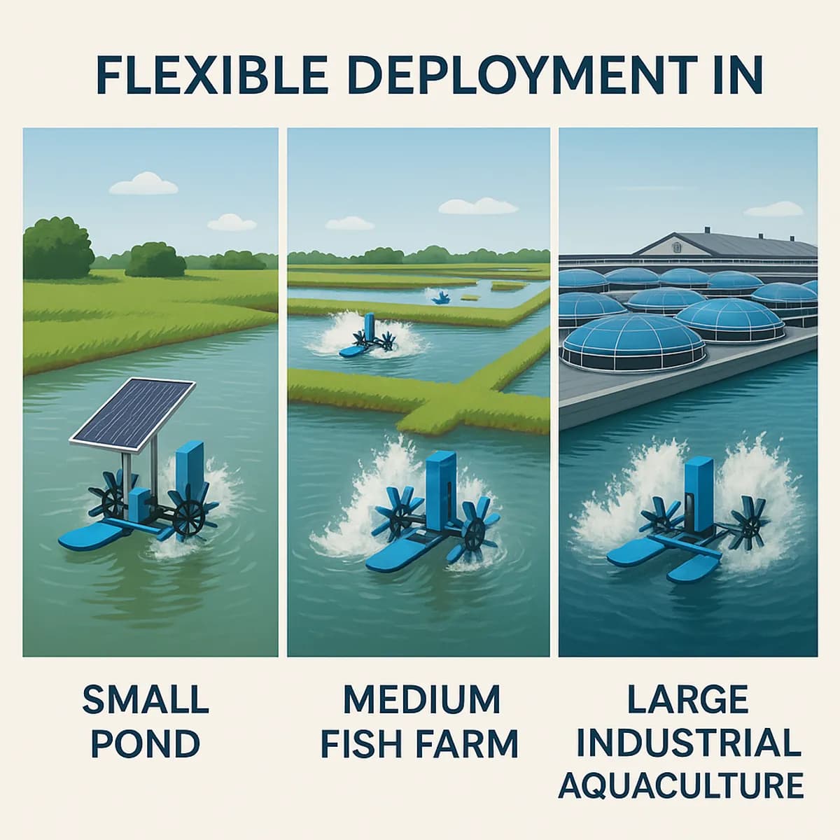 AquaOS at different scales